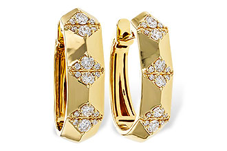 M301-88586: EARRINGS .50 TW