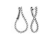 M301-88595: EARRINGS 1.00 TW