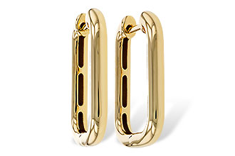 M301-88631: GOLD EARRINGS (23MM)