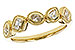 M301-89531: LDS DIA WED RG .34 TW FANCY CUT DIAS