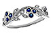 M301-90368: LDS WED RG .23 SAPPHIRE .29 TGW