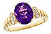 M302-73113: LDS RG 2.12 AMETHYST 2.26 TGW (10x8MM AMY)