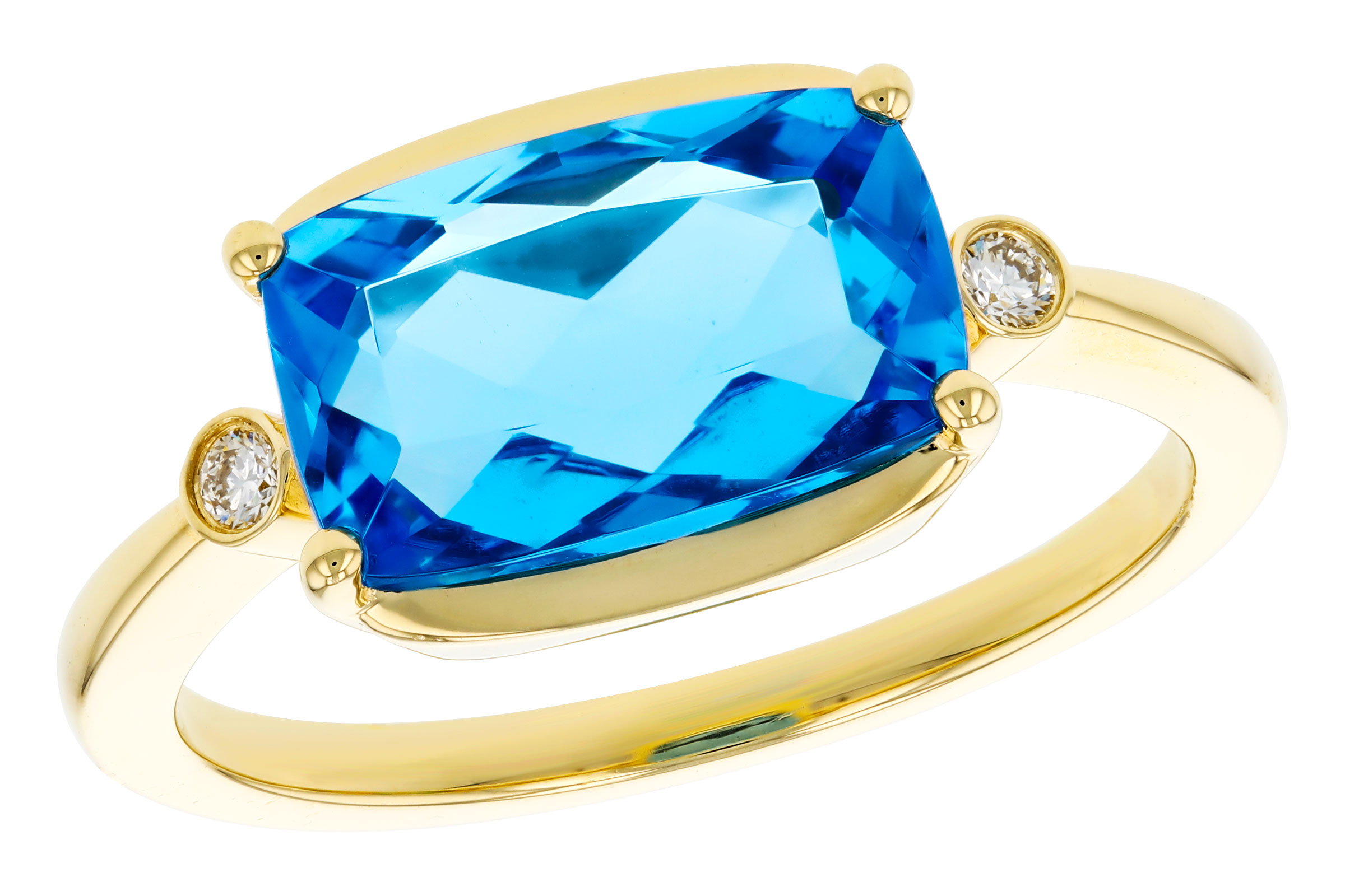 M302-74922: LDS RG 2.88 BLUE TOPAZ 2.92 TGW (11x7MM BT)